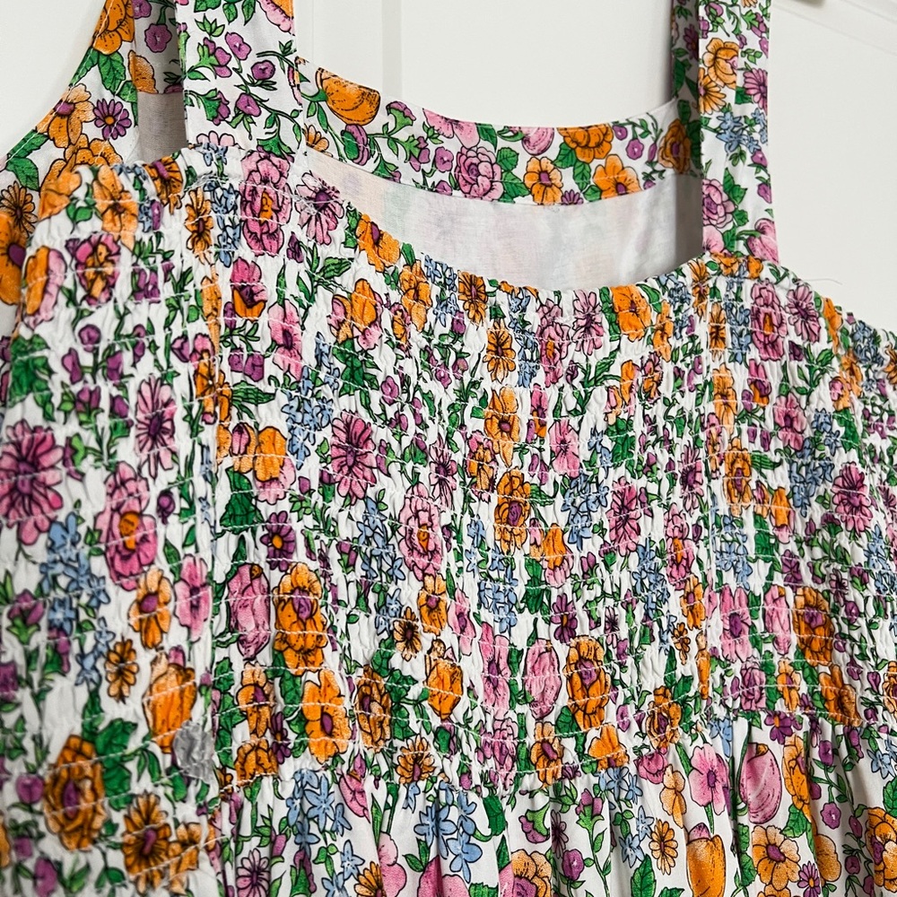 Crown & Ivy Women's Sleeveless Floral Tiered Maxi Dress - Picture 7 of 7